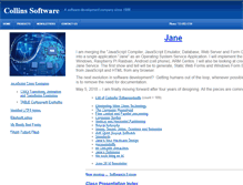 Tablet Screenshot of collinssoftware.com